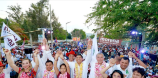 Respaldan oaxaqueños a Salomón, un “hijo de Oaxaca” para gobernador