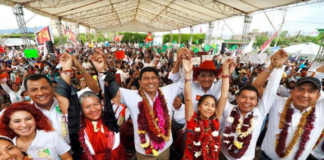 En Zimatlán convoca Salomón Jara a votar por la esperanza