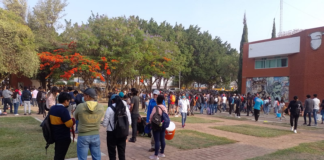 Se unen autoridades y estudiantes en Megateqio de la UABJO