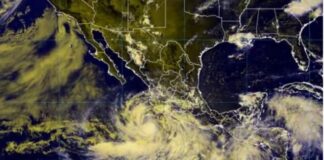 Se forma en el Pacífico la depresión tropical 3-E