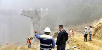 Registra un avance del 80.21% la construcción de la autopista Oaxaca-Puerto Escondido