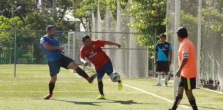 Papás de Administración disfrutan de convivencia deportiva por su día