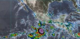 Celia se intensifica a tormenta tropical en costas de Oaxaca
