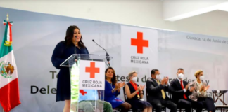 María Antonieta Chagoya nueva delegada de la Cruz Roja Mexicana
