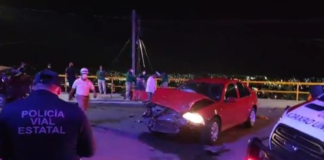 Ebrio conductor ocasiona fuerte accidente; un muerto