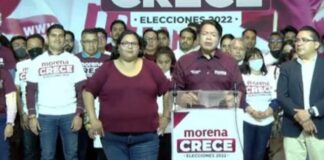 Mario Delgado celebra triunfo de Morena en cinco de seis estados