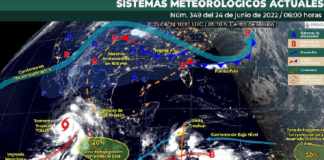 Se reportan lluvias ligeras a moderadas para este viernes en Oaxaca