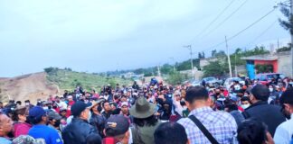 Habitantes de Zaachila resguardan basurero municipal