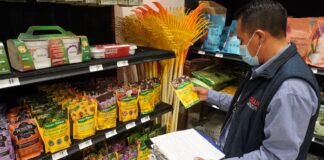 Efectúan los SSO Operativo de Vigilancia de Plaguicidas en centros comerciales