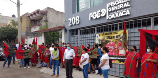 Protesta MULT a 15 años de la desaparición de las hermanas Ortiz Ramírez