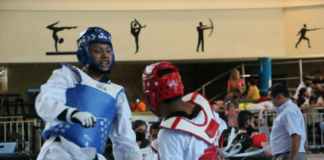 Isaac Santiago se cuelga el bronce en combate de taekwondo