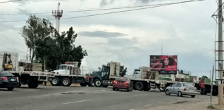Detienen a Guadalupe Díaz, transportistas activan bloqueos