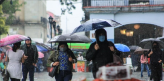 Se prevén lluvias puntuales para Oaxaca