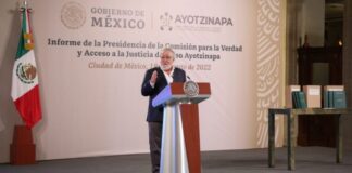 No hay indicio de que los 43 estudiantes de Ayotzinapa, se encuentren con vida: Encinas