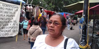 Comerciantes de Juquila exigen reconstrucción de mercado