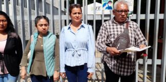 Autoridades de Matías Romero protestan en la OSFE, exigen auditoría para edil