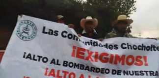Autoridades bloquean la caseta de Suchixtlahuaca