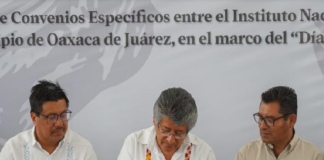 Municipio de Oaxaca y el INPI firman convenios específicos
