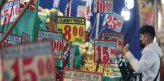 Inflación se ubica en 8.62% en la primera quincena de agosto