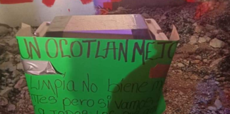 Encuentran narcomensaje en calle de Ocotlán de Morelos