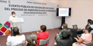 Realiza IEEPO asignación de plazas y Centros de Trabajo