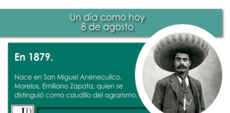 EfeméridesRIO: Nace en San Miguel Anenecuilco, Emiliano Zapata