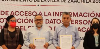Firman convenio de colaboración OGAIPO y Ayuntamiento de Zaachila
