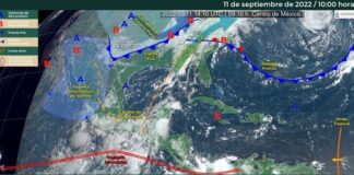 Baja presión favorecerán tormentas para Oaxaca