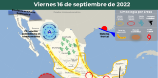 Emite CEPCO aviso especial por incremento de lluvias para las próximas 48 horas