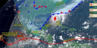 Frente frío número uno generará lluvias en varias zonas de Oaxaca