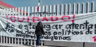 Protestan mujeres en Congreso, rechaza Reforma de paridad de género en SNI