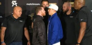 Canelo Álvarez y Golovkin tienen primer cara a cara