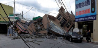 Terremoto de magnitud 6.9 destruye carreteras en Taiwán