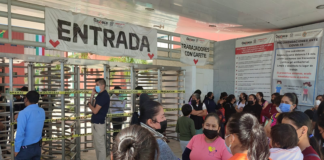 UBISORT protesta en Ciudad Administrativa, pide atención a sus demandas