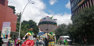 Marcha colectivos en Oaxaca por el Día de Acción Global por el Aborto