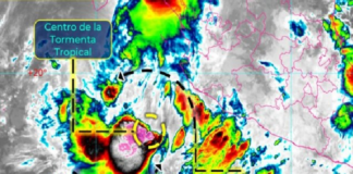 “Madeleine” acelera su desplazamiento hacia el norte de México