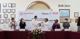 Municipio de Oaxaca recibe validación del Plan Municipal de Desarrollo 2022-2024