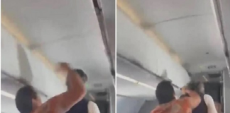 Arrestan a pasajero por golpear a asistente de vuelo