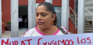 Autoridades de Colotepec protestan en el SECTUR, piden 10MDP para fiestas