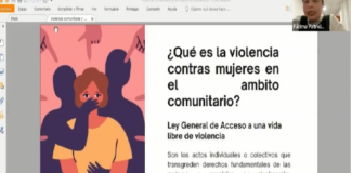 Convoca SMO a visibilizar y prevenir violencia comunitaria contra mujeres