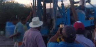 Pobladores de Tlacolula se inconforman por perforación de pozo profundo