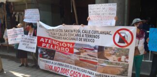 Vecinos de Santa Rosa Pnazacola rechazan instalación de gasolinera