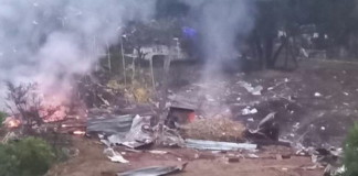 Explota cohetería en Miahuatlán, solo daños materiales