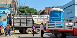 FIPPO levanta plantón en el centro histórico