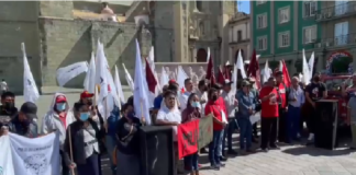 Organizaciones sociales exigen justicia por hechos de 2006