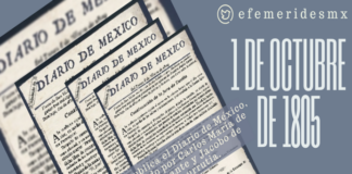 EfeméridesRIO: Se publica el Diario de México por Carlos María de Bustamante