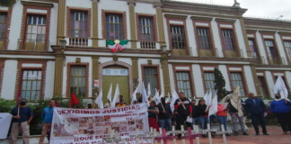 Protesta Red de Víctimas “Tomás Martínez”, insiste en justicia