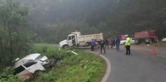 Nueve lesionados, saldo de fuerte choque en Ixtlán