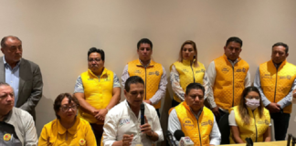 En su visita a Oaxaca, Silvano Aureoles anuncia su aspiración a la presidencia de la República