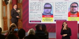 Gobierno federal destaca vinculación a proceso de Javier N, exgobernador de Veracruz